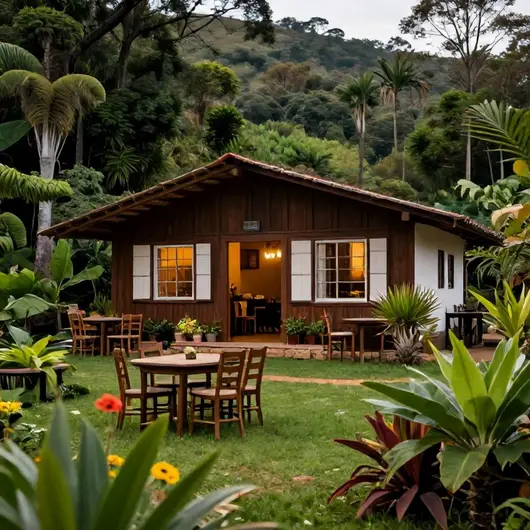 Descubra o Restaurante Rústico
