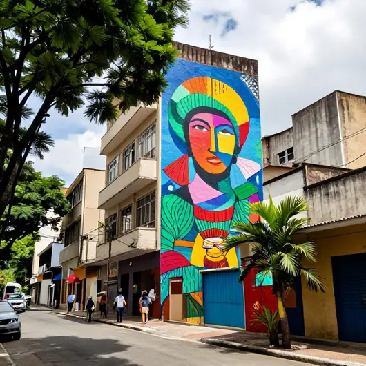 Explorando a Arte Urbana e Murais de Belo Horizonte