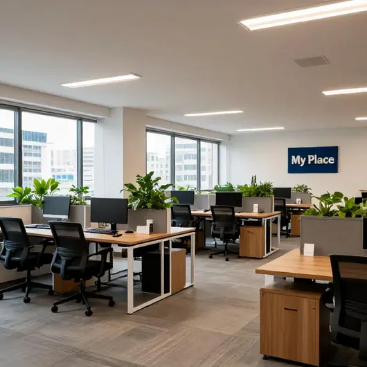 My Place Office: Seu Espaço de Trabalho Ideal