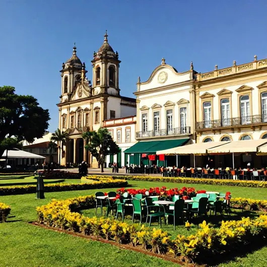 Restaurantes próximos da Praça da Liberdade em BH