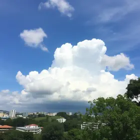 Previsão do tempo hoje para Belo Horizonte (MG): sol com muitas nuvens durante o dia e períodos de céu nublado; noite com poucas nuvens previsão do tempo Belo Horizonte