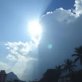 Previsão do tempo hoje para Belo Horizonte (MG): sol com muitas nuvens; pancadas de chuva à tarde e à noite imagem 1x1