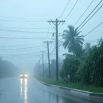 Chuva e ventos fortes deixam casas destelhadas em BH; 5 mil pessoas estão sem luz