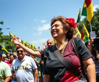 Lula reúne aliados e apoiadores em caminhada em BH caminhada lula bh
