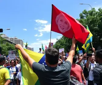 ato de apoio a Lula